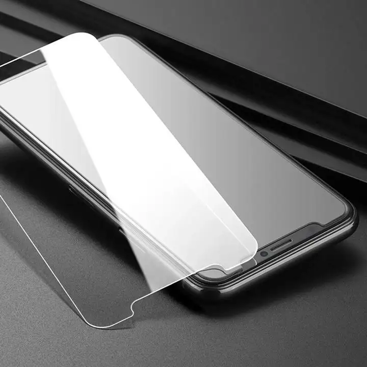 Teléfono Celular 2.5D Protector claro de la pantalla de cristal templado para el iPhone con 10 en 1 embalaje