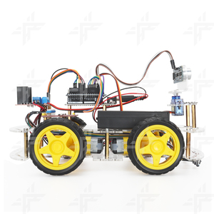 Tscin buny Smart Robot Car Kit für Kinderspiel zeug mit Tutorial Line Tracking Bluetooth-Module Wissenschaft liche Ausbildung für Arduino