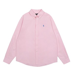 2025 yaz iş rahat Oxford bez gömlek yeni Luffy işlemeli QR kodu için Scannable RL çizgili desen örme bahar - Product Image 4