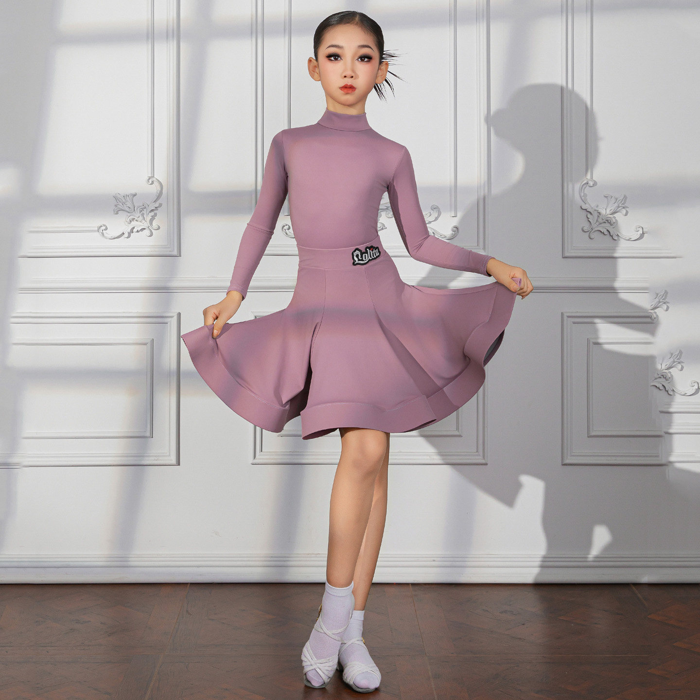 Long sleeve lavender-naked feeling skin