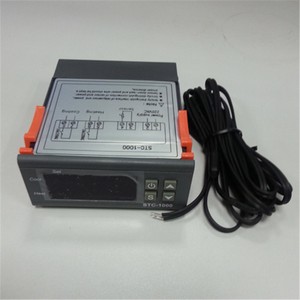 Controlador de temperatura de 110V y 220V con sensor NTC, material plástico para calefacción, refrigeración, personalización OEM compatible - Product Image 3