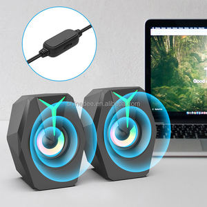 Multi <strong>Functional</strong> Audiophile Two-Ways Fashionable Sculpt Wireless Home Theater <strong>Systems</strong> LED RGB Lighting <strong>Computer</strong> Gaming Speaker - Product Image 1