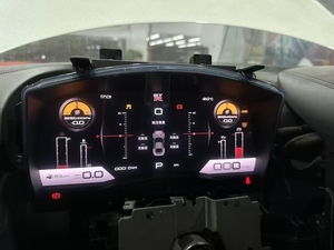 แผงหน้าปัดดิจิตัลลีนุกซ์12.3นิ้วสำหรับ GT-R R35 GTR 2007-2024แผงหน้าปัดรถยนต์หน้าจออัจฉริยะอัปเกรดวัดความเร็ว - Product Image 4