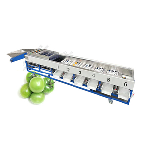 フルーツソーター業界の高選別精度グリーンオレンジタンジェリンサイズソートグレーディング機 - Product Image 5