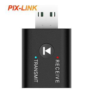 PIX-LINK工厂批发2合1 USB无线蓝牙适配器辅助蓝牙适配器车载便携式音频发射器接收器 - Product Image 2