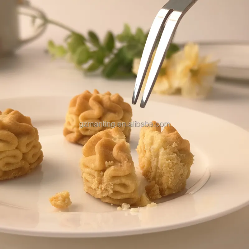 Etiqueta privada Receta clásica de galletas de mantequilla Galletas de mantequilla tradicionales danesas