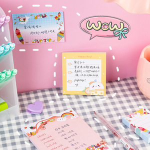 便签本多色自定义形状便签本学校日记书写可爱便签本 - Product Image 6