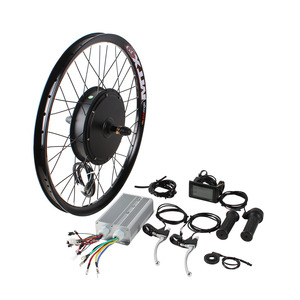 Saili 1500W Kit di conversione della bicicletta elettrica con Display LCD 48V/52V mozzo Brushless regolatore dell'acceleratore a spirale del motore - Product Image 6
