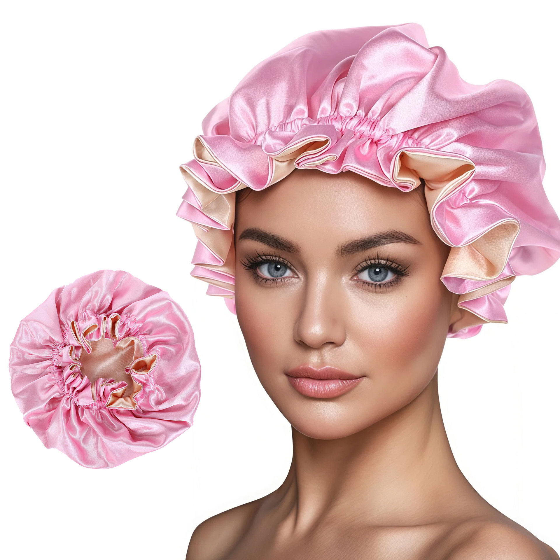 rose avec beige