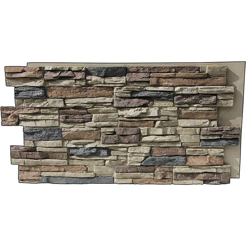 Polyurethane Beauty Cheap Decorative Wall Panel PU cultural stone wall panel stone trim for house wall