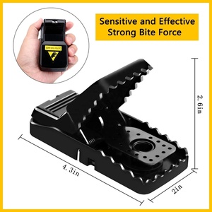 Fare tuzağı sıçan fareler küçük sıçan tuzakları fare yapış tuzakları yakalamak kemirgen Catcher kullanımlık plastik 6 adet kağıt paketleme kutusu kafes - Product Image 4