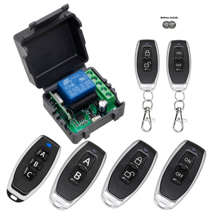Hot <strong>DC12V</strong> 10A Relay 1 CH Wireless RF <strong>Remote</strong> Control Switch Transmitter with Receiver Module 433mhz LED <strong>Remote</strong> Control - Product Image 3