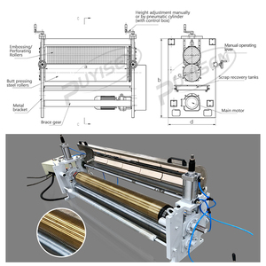 PYS Factory Direct Sales Convenient Operation Nonwoven Perforate Machine for Perforation of OPP PE PET - Product Image 2