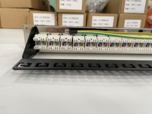 19英寸1U UTP FTP RJ45 Cat5e Cat6 Cat6A空白网络配线架24端口机架安装空载配线架 - Product Image 4