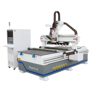 Máquina enrutadora CNC de 3 ejes de alta velocidad para madera contrachapada MDF grabado corte Servomotor 5KW consumo de energía SYNTEC DSP Control - Product Image 4