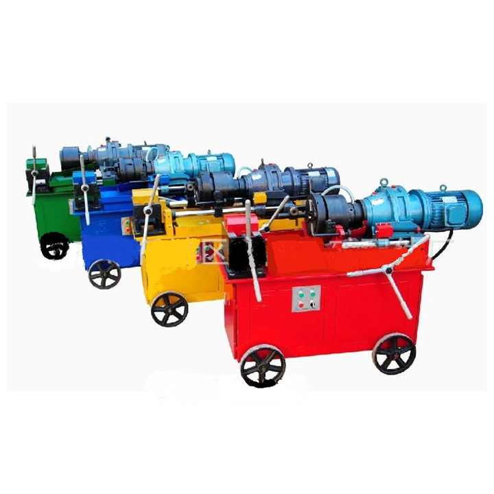 Factory Best Price Rebar Machine Automatic Construction Works Rebar Screw Thread Rolling Machine