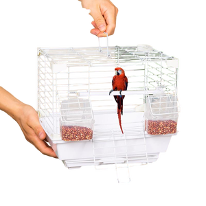 ペット繁殖強化鳥ケージアウトドア携帯性高級観覧オウムケージ - Product Image 5