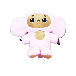 Rus orijinal sıcak satış Cheburashka maskot büyük kulaklı maymun peluş doldurulmuş sevimli maymun bebek konfor oyuncak - Product Image 3
