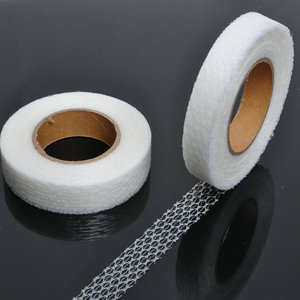 Net sıcak eritme yapışkan Web ile bez için iyi yapışkan genişliği 2cm-3cm naylon PA tela Web bant - Product Image 2