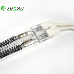 XIAOSHU 220V 700W直径16mm電気石英発熱体赤外線ガラス管ヒーター