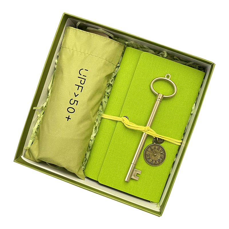 Carnet Parapluie Clé Dorée