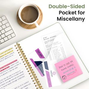 A spirale foderata diario taccuino con 300 pagine numerate ha governato riviste di scrittura con carta rigida quaderni per lavoro nero - Product Image 5