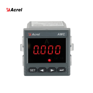 Acrel AC digitale LCD-Anzeige 5A Eingangs feld montiert einphasigen Strom messer Ampere meter 4-20mA Analoga usgang AMC48L-AI
