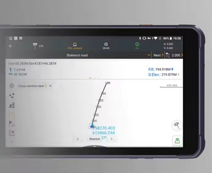 CHC Landstar8 Leistungs starke RTK-Felds oftware Android OS Daten erfassung APP-Programm für RTK GNSS-Vermessung