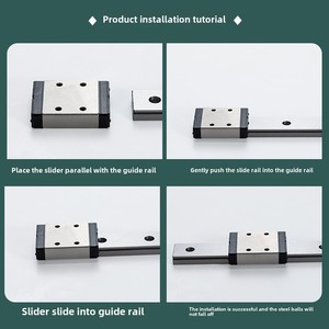 Hiwin New Condition Domestic Miniature <strong>Linear</strong> <strong>Guide</strong> Slider <strong>Rail</strong> 3Dmgn/Mgw9C7C12C15C/12H/9H/15H Steel <strong>Linear</strong> Motion Bearing <strong>CNC</strong> - Product Image 5
