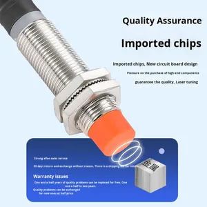 Luoge M12 Metal Magnetic <strong>Proximity</strong> <strong>Sensor</strong> Switch NPN 24V PNP <strong>Output</strong> CE Certified Import Replacement - Product Image 4