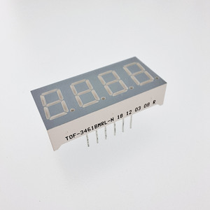 Premium kalite 14(L)* 30(W)* 7.2(H)Mm Mini LED dijital ekran 0.3 inç dijital ekran Ultra kırmızı 7 Segment LED ekran 4 haneli - Product Image 3