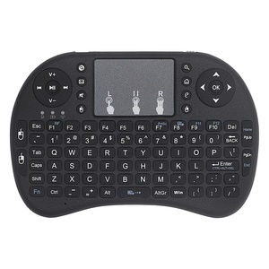 2024 Venta caliente I8 2,4 GHz Mini teclado inalámbrico con ratón táctil 3 colores retroiluminado batería de iones de litio recargable - Product Image 2