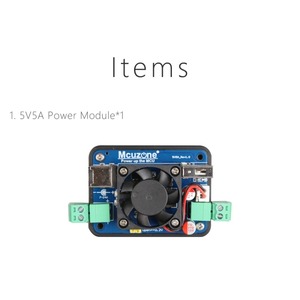 5V5Aパワーモジュール、Jetson Nano / NanoPi / Raspberry Pi、7-15V DC5.5-2.1入力および5V出力 (3.81-2PおよびUSB-A) カスタムをサポート - Product Image 4