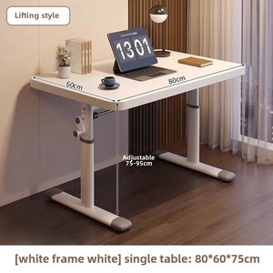 Mesa elevadora de escritorio de ordenador sencilla y moderna para el hogar, dormitorio, oficina/comedor para estudiantes, estudio y escritura, escritorio duradero - Product Image 6