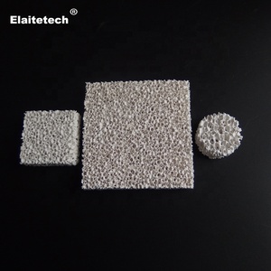 用于al铸造过滤的10-60 PPI <span class=keywords><strong>Al2O3</strong></span>/氧化铝陶瓷泡沫过滤器
