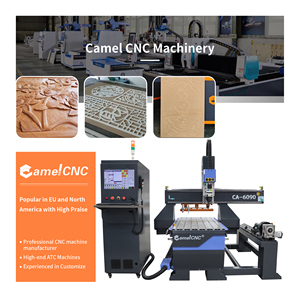 Jinan mejor precio 1530 2040 6090 máquina enrutadora CNC de madera 3 ejes carpintería NC Studio Mach3 Siemens Syntec Richauto DSP Control - Product Image 1