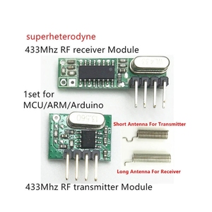 433 Mhz supereterodina RF ricevitore e modulo trasmettitore 433 Mhz telecomandi per Arduino uno modulo Wireless kit Diy - Product Image 3