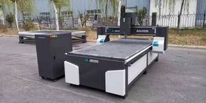 Máquina enrutadora cnc 1325 con sistema de cámara ccd, cortador de cuchillos oscilantes para tablero Kt de espuma, etc. - Product Image 2