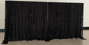 Bán buôn có thể điều chỉnh đám cưới ống và treo lên thời trang phông nền <span class=keywords><strong>Fire</strong></span>-<span class=keywords><strong>proof</strong></span> xếp nếp cho triển lãm sự kiện và bên cho thấy - Product Image 5