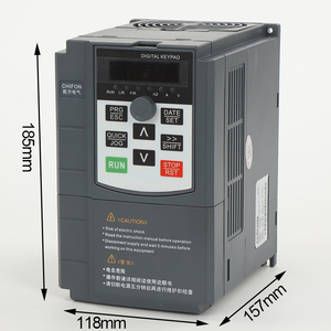 Primacía de calidad Entrada monofásica 220V 4.5A 0.75kW Convertidores de inversor VFD de baja potencia Unidad de frecuencia variable