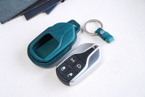 Ücretsiz örnek deri uzaktan anahtar BMW için E61 E90 E82 E70 E71 E87 E88 E89 X5 X6 1 3 5 6 serisi deri 3 düğme araba anahtarı - Product Image 3