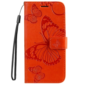 大蝴蝶设计钱包翻盖外壳，带索尼Xperia 10 IV支架，免费手机手机套盖 - Product Image 1