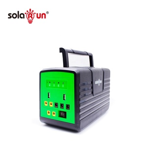 深圳太阳能离网系统运行迷你冰箱和Am/fm收音机12v输出灯泡太阳能电池板控制器太阳能家用套件 - Product Image 4