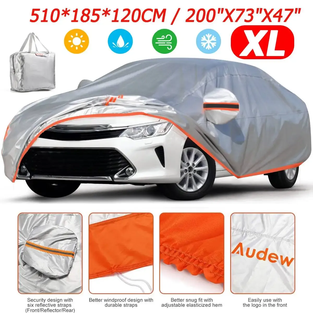 XL 510X185X120ซม