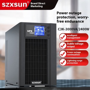 High Frequency Online UPS 3KVA Pure Sine Wave 220VAC Tower Design for <strong>Computer</strong>/Server <strong>Backup</strong> - Product Image 3
