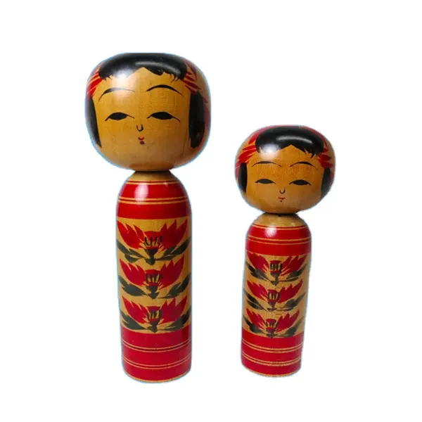 Venda quente tradicional par personalizado kokeshi