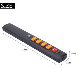 Universal Smart Controller Große Tasten Lerncode Ersatz Fernbedienung TV STB DVD VCD AUXD-Kunststoff LCD-Funktions box