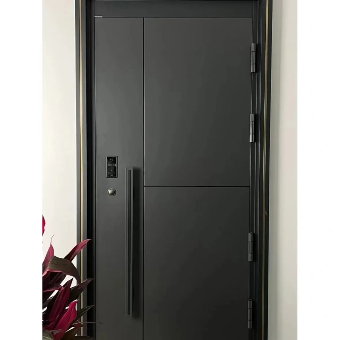 Modern Exterior Main Gate Door Designs Front Iron Entry Doors Entrance Security Steel Door For House