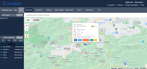 Plataforma de software de seguimiento gps para vehículos de gestión de flotas con aplicación Android ISO