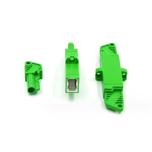 E2000 APC Simplex accoppiatore ottico con flangia E2000 singolo modalità adattatore fibra ottica - Product Image 3